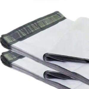 Gray and White Shipping Mailer Bags - Home Office Supplies